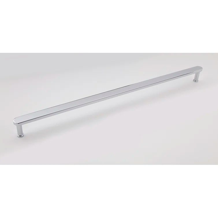 Polished Chrome 18" Modern Appliance Pull with Mounting Hardware