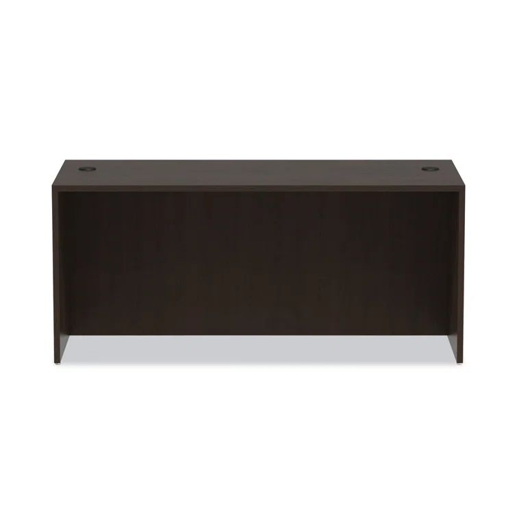 Valencia Espresso 65'' Commercial Grade Laminate Desk Shell