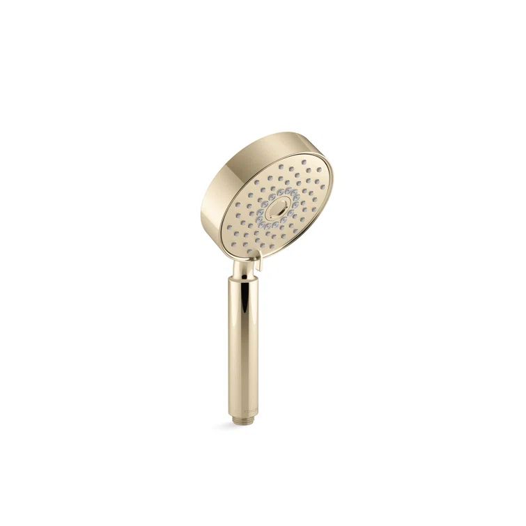 Purist 5" Brass Multifunction Handheld Shower Head with Air-Induction