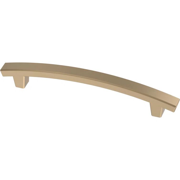 Champagne Bronze 6-3/8" Arch Cabinet Pull with Mounting Hardware