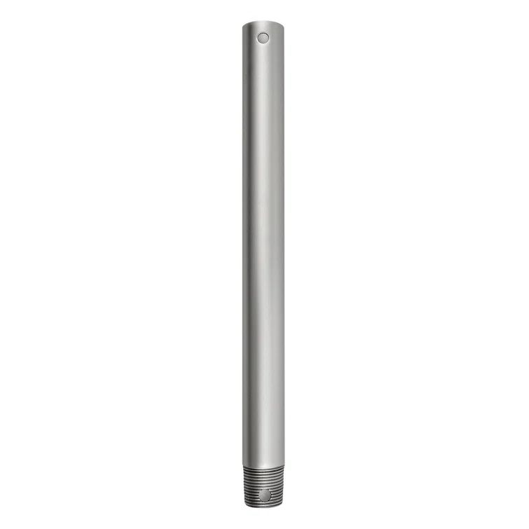Satin Steel 12-Inch Ceiling Fan Downrod