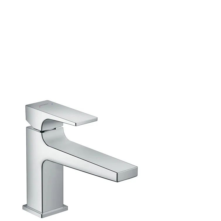 Metropol Brushed Nickel Single Hole Modern Bathroom Faucet