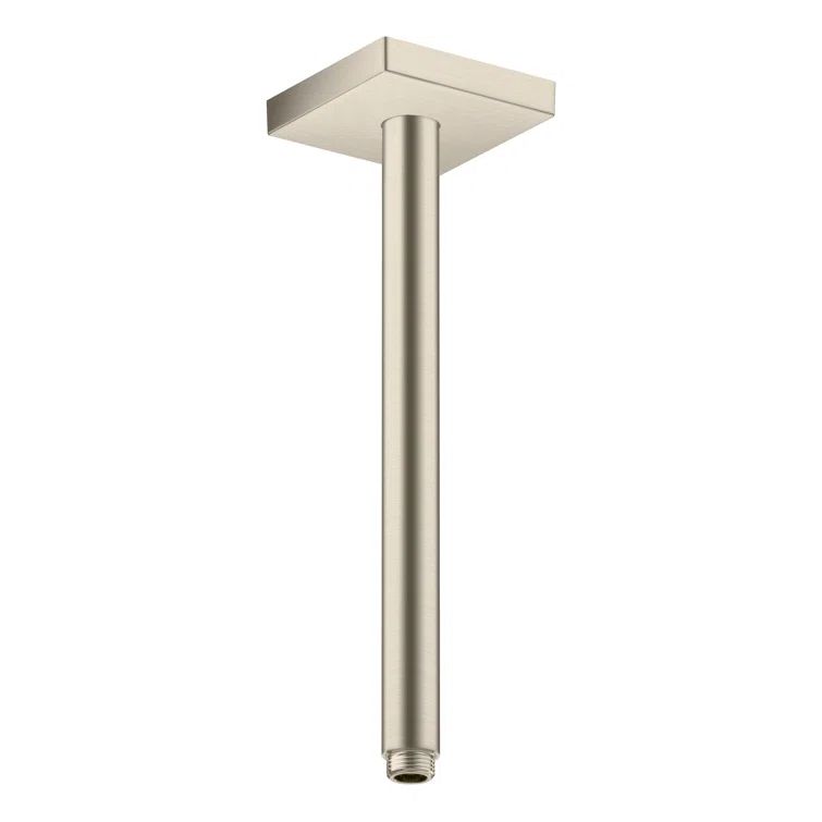 12-Inch Brushed Nickel Ceiling Mount Shower Arm