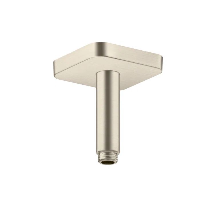 4-Inch Brushed Nickel Ceiling Shower Arm