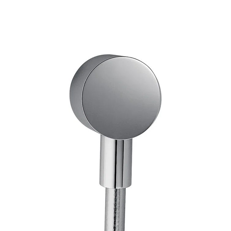 AXOR Polished Chrome Modern Wall Outlet with Check Valves