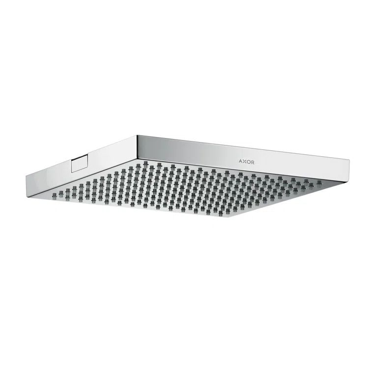 Chrome Square Ceiling Mounted Rain Showerhead