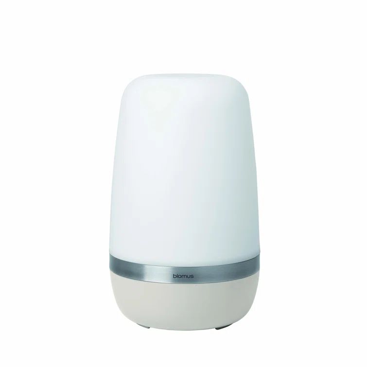 Large White and Moonbeam LED Outdoor Table Lamp