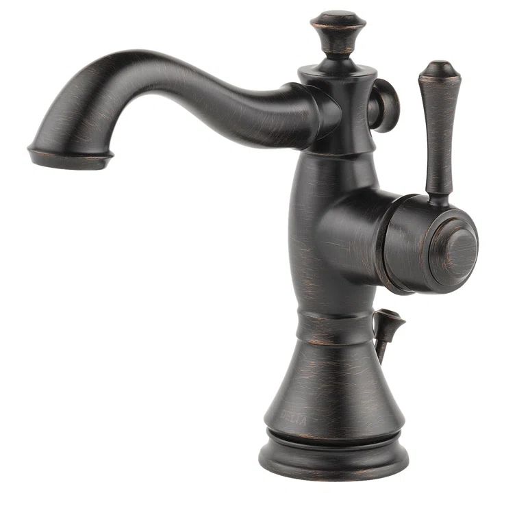 Modern Venetian Bronze Single Hole Brass Bathroom Faucet