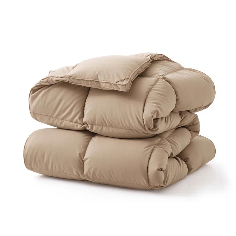 Ginger Root Twin Microfiber Duvet for Adults