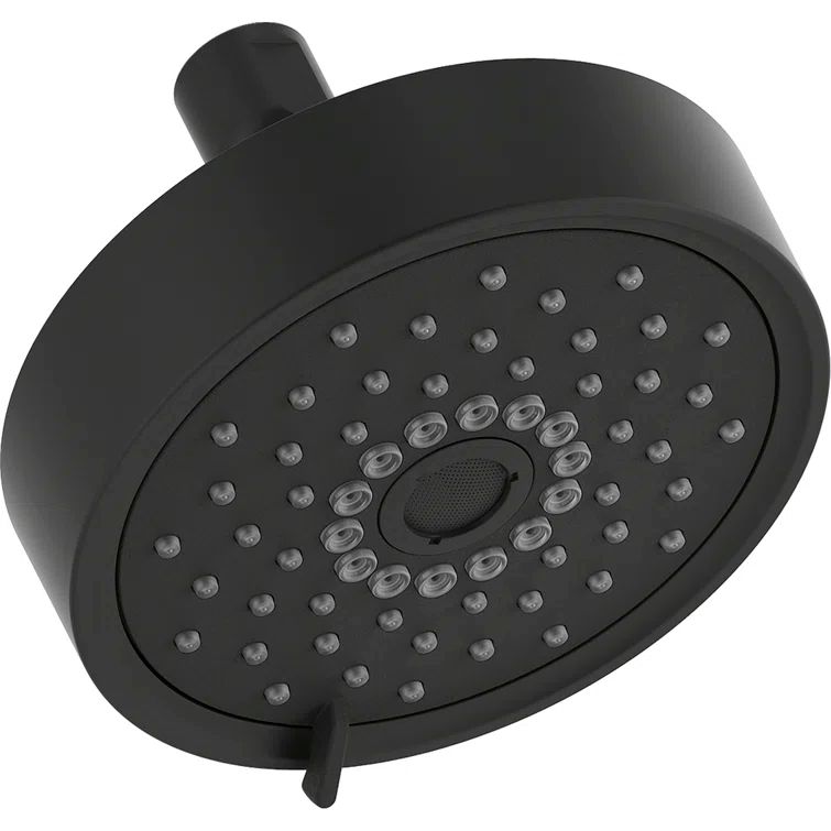 Matte Black Nickel Wall Mounted Rain Shower Head