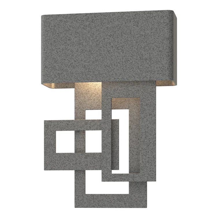Coastal Natural Iron Outdoor Wall Light with LED