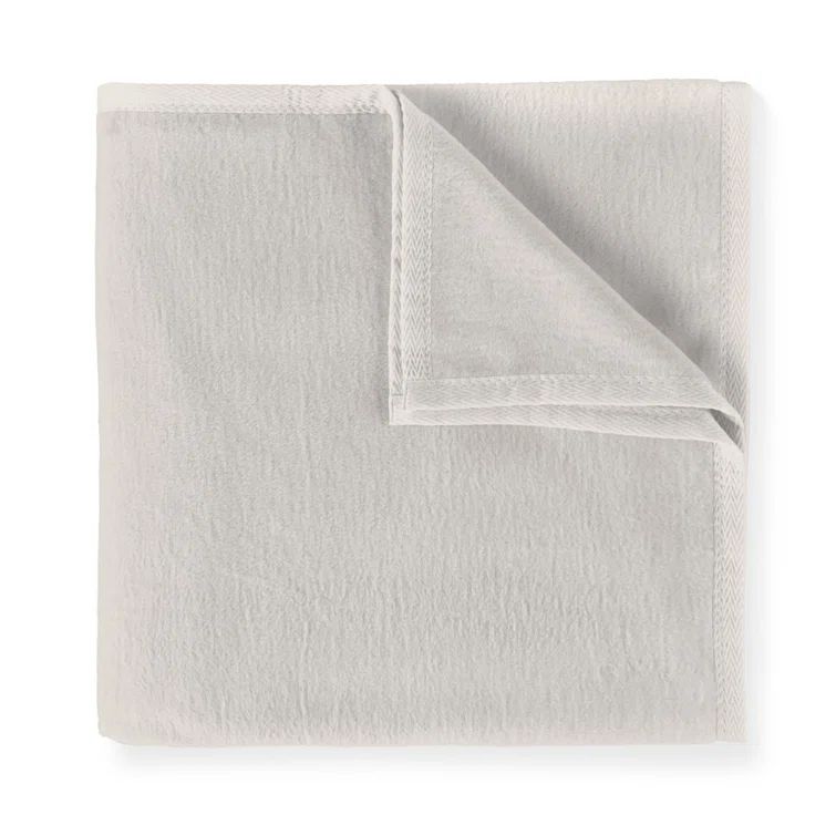 Luxurious Flint Cotton Throw Blanket - Twin Size, Machine Washable