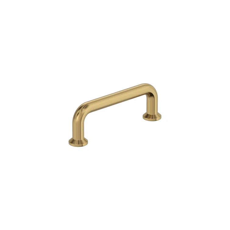 Champagne Bronze 3-inch Modern Arch Bar Cabinet Pull