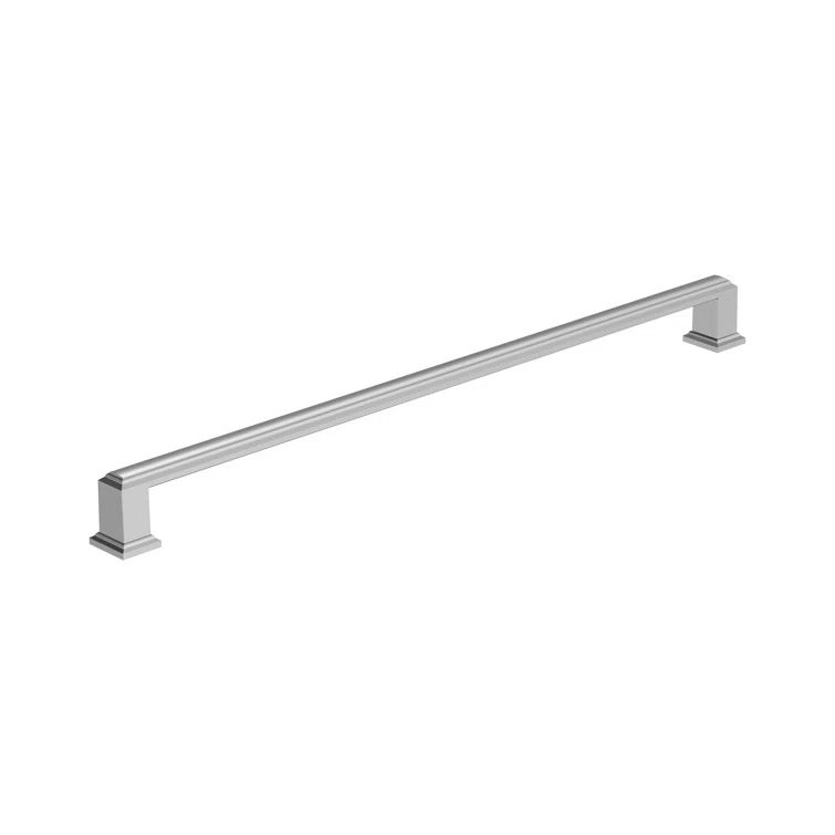 Polished Chrome 10-1/16" Cabinet Bar Pull with Mounting Hardware