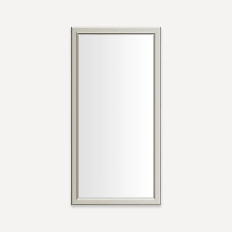 Vintage Brass Rectangular Traditional Bathroom Vanity Mirror 39x23"