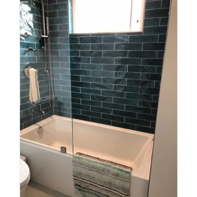 Sydney 66'' White Acrylic Alcove Bathtub with Left Drain
