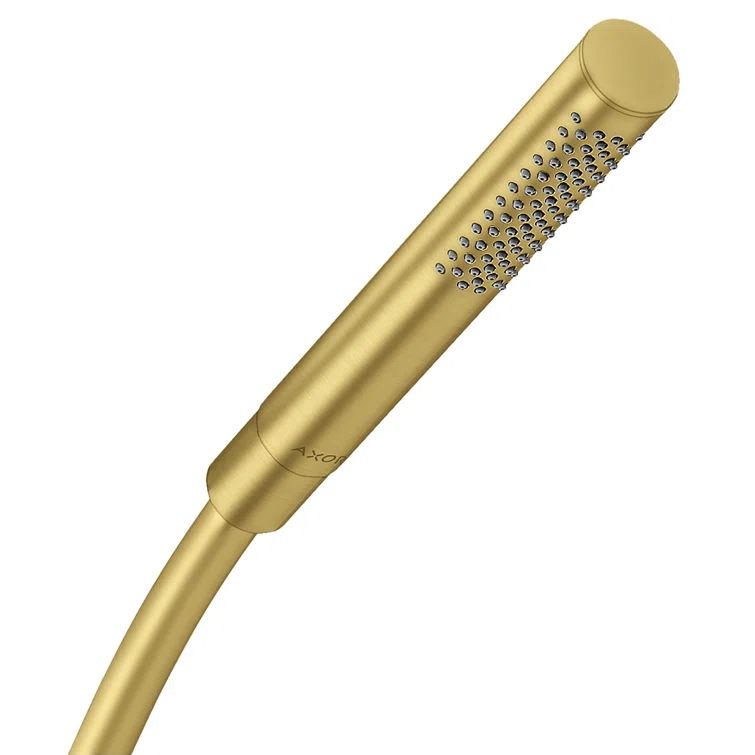 Brushed Gold Optic Modern Handheld Shower Head