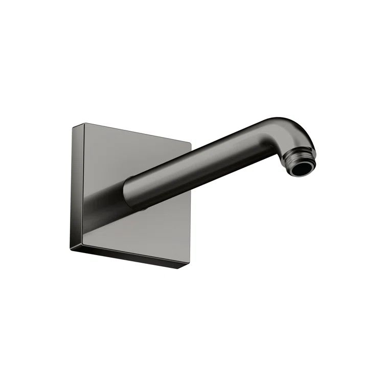 Polished Black Chrome 9-Inch Wall Shower Arm