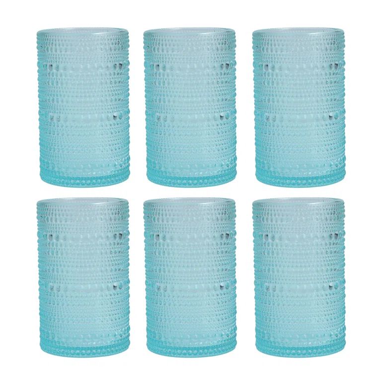 Jupiter Elegance 13oz Clear Iced Beverage Glass Set of 6