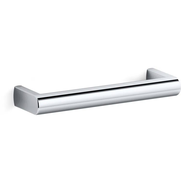 Polished Chrome Modern 5" Bar Cabinet Pull