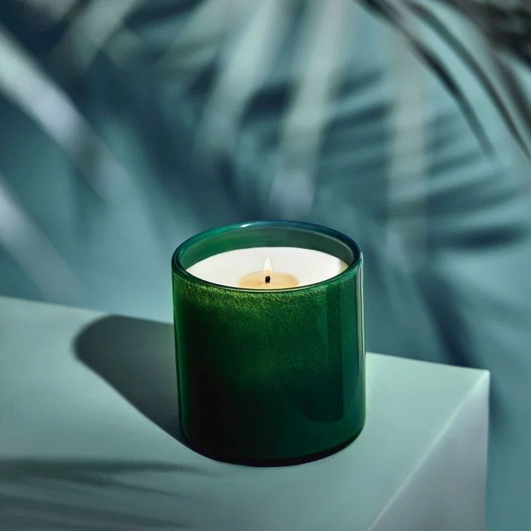 Verdant Breeze Soy Wax Scented Candle with Single Wick