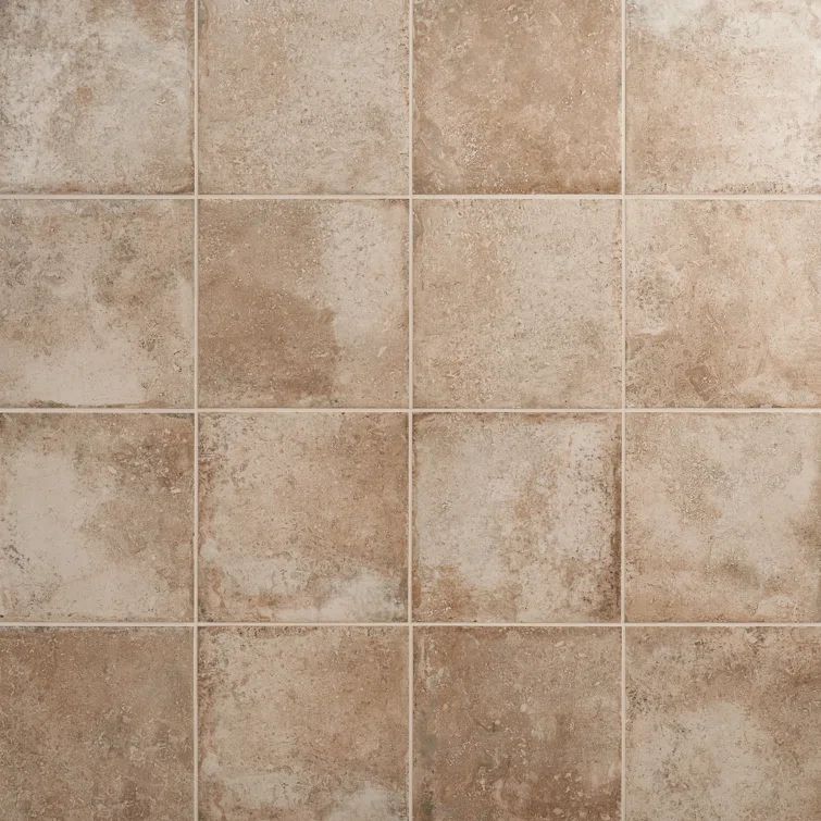 Delfi Natural Porcelain 12" x 12" Stone Look Wall & Floor Tile
