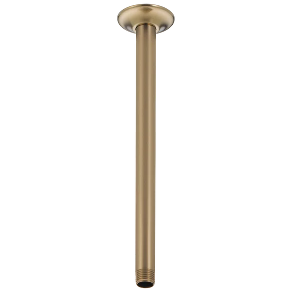 14-inch Champagne Bronze Ceiling Mount Shower Arm