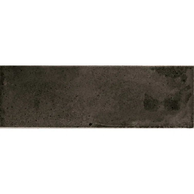 Glossy Black Ceramic Subway Wall and Floor Tile