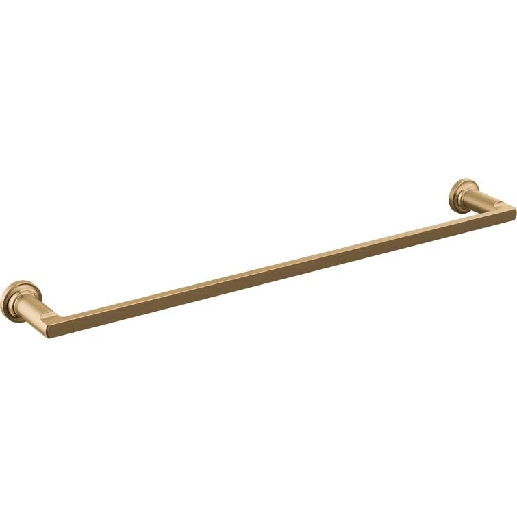 Champagne Bronze 24-inch Wall Mounted Towel Bar