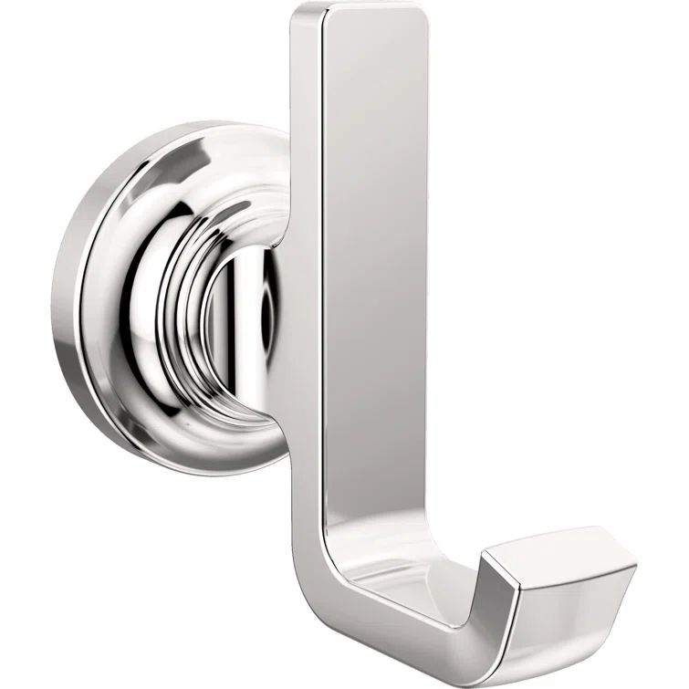 Tetra Polished Chrome Double Towel Hook