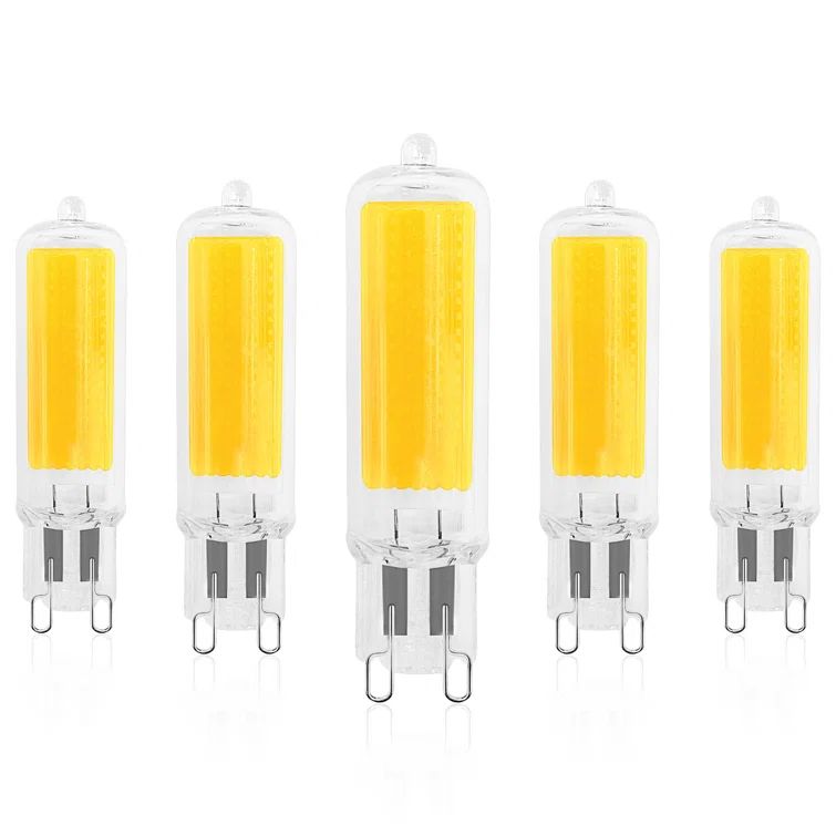 50 Watt Equivalent Warm White Dimmable LED Bi-pin Bulbs