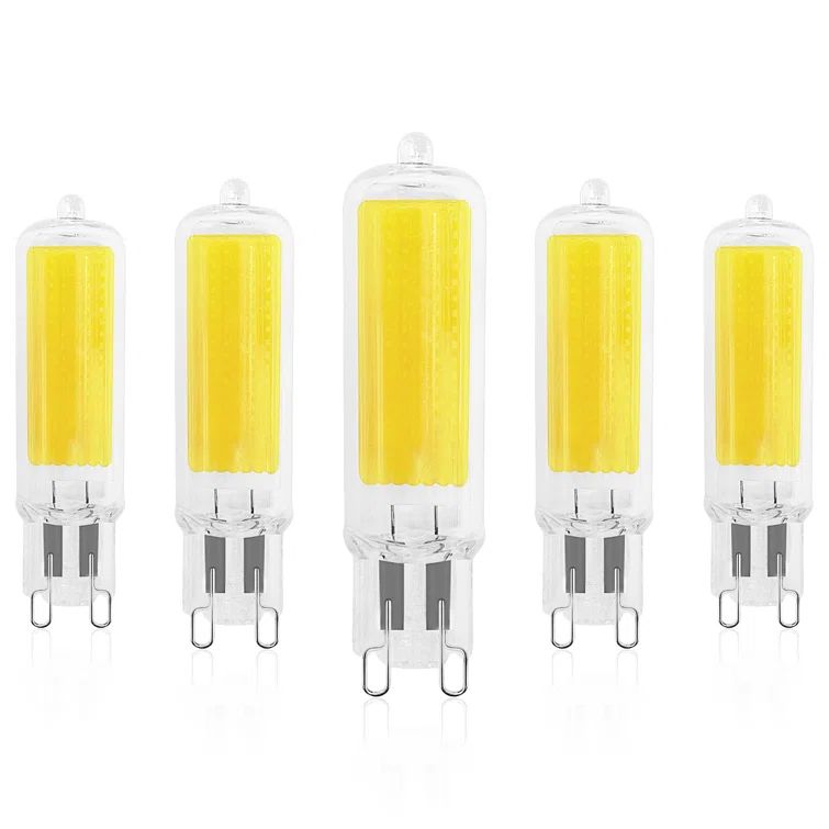 Clear Glass Bi-pin Dimmable LED Bulbs, 2.55-inch
