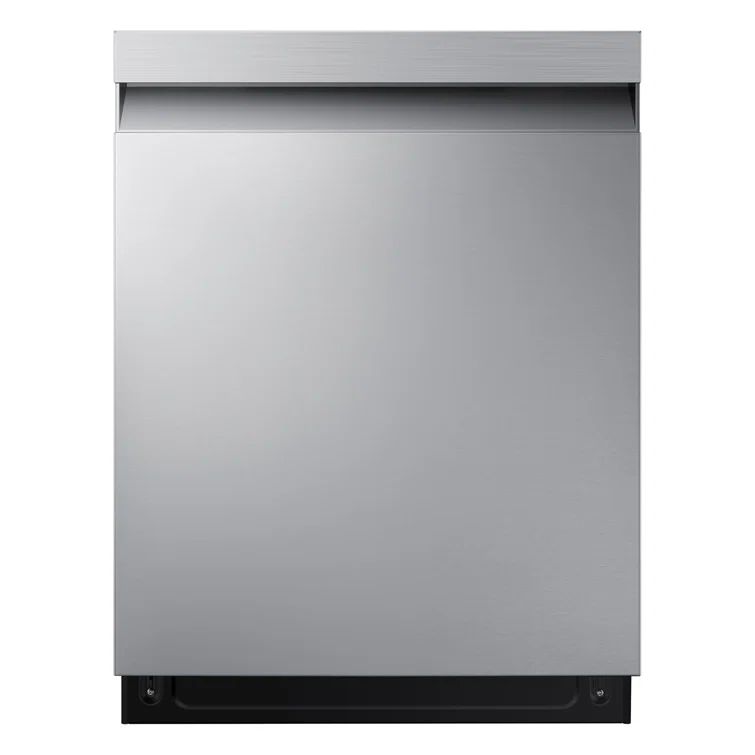 24" Stainless Steel Built-in Top Control Dishwasher with Adjustable Rack