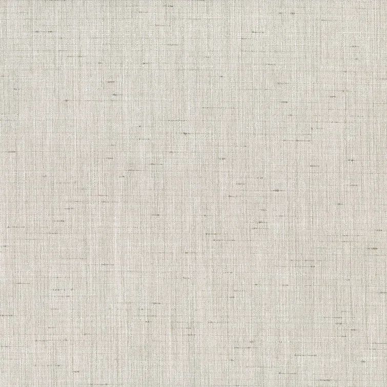 Beige Linen Blackout Drapery Fabric with Slubby Texture
