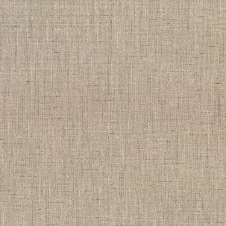 Dark Natural Polyester Blackout Drapery Fabric