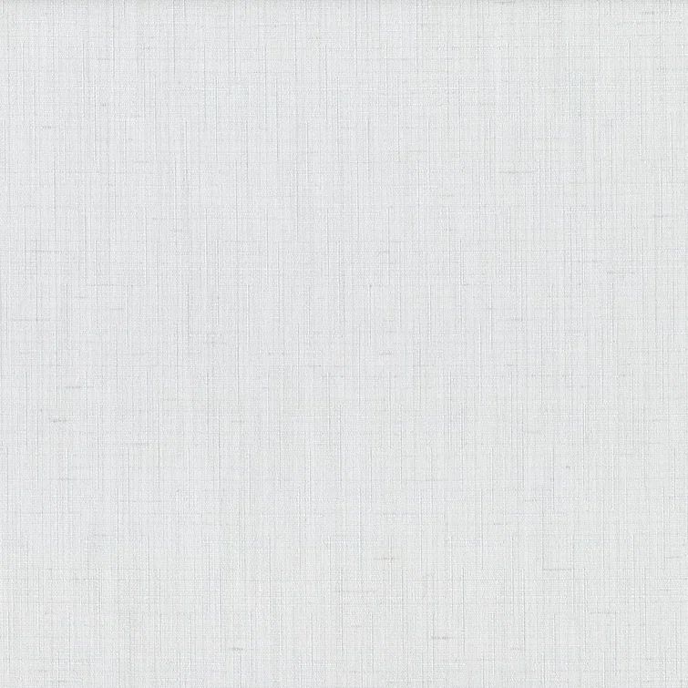 Ivory Snow Polyester Blackout Drapery Fabric