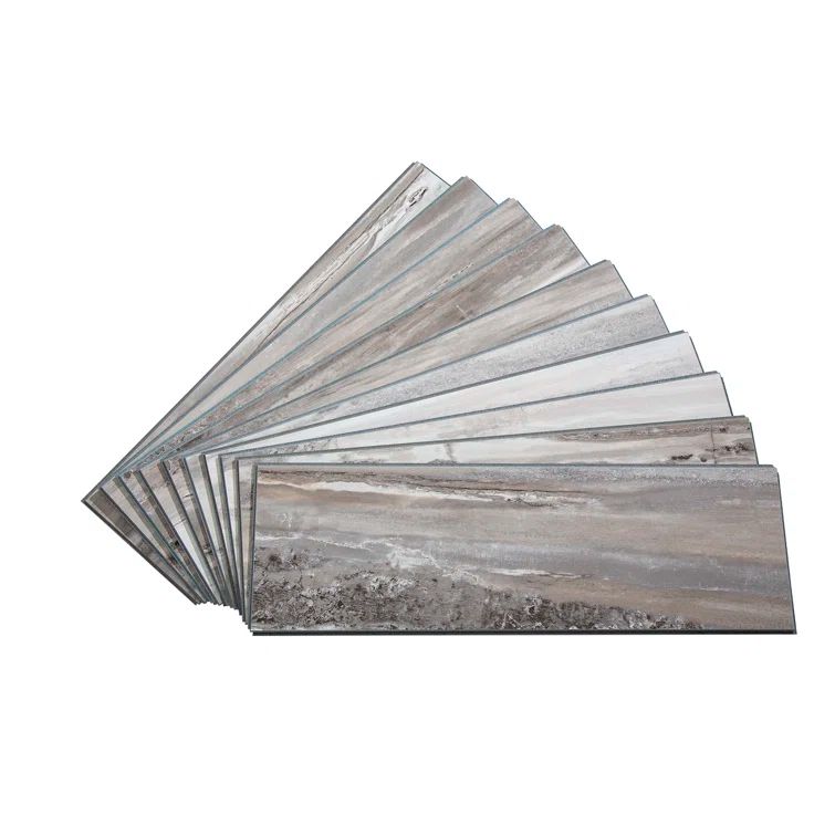 Palisade Louvre Granite Interlocking Vinyl Wall Tiles