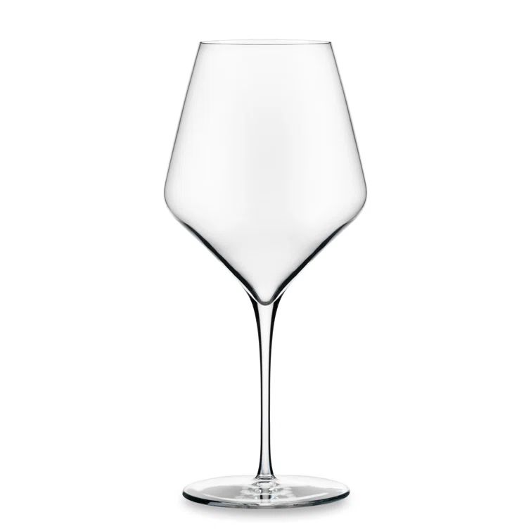 Greenwich Signature Angular Bowl 16-Ounce Wine Glasses Set of 4