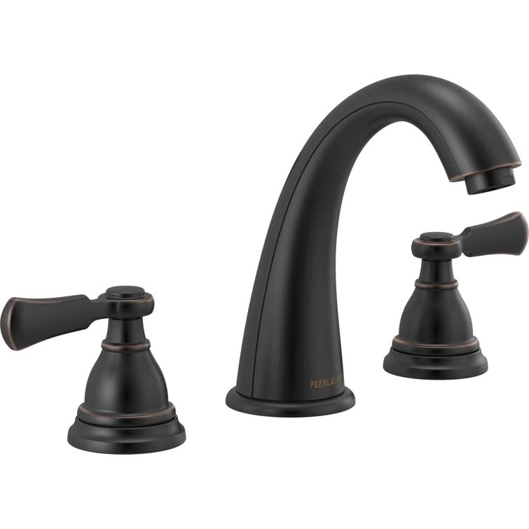 Elmhurst Transitional 2-Handle Oil-Rubbed Bronze Bathroom Faucet