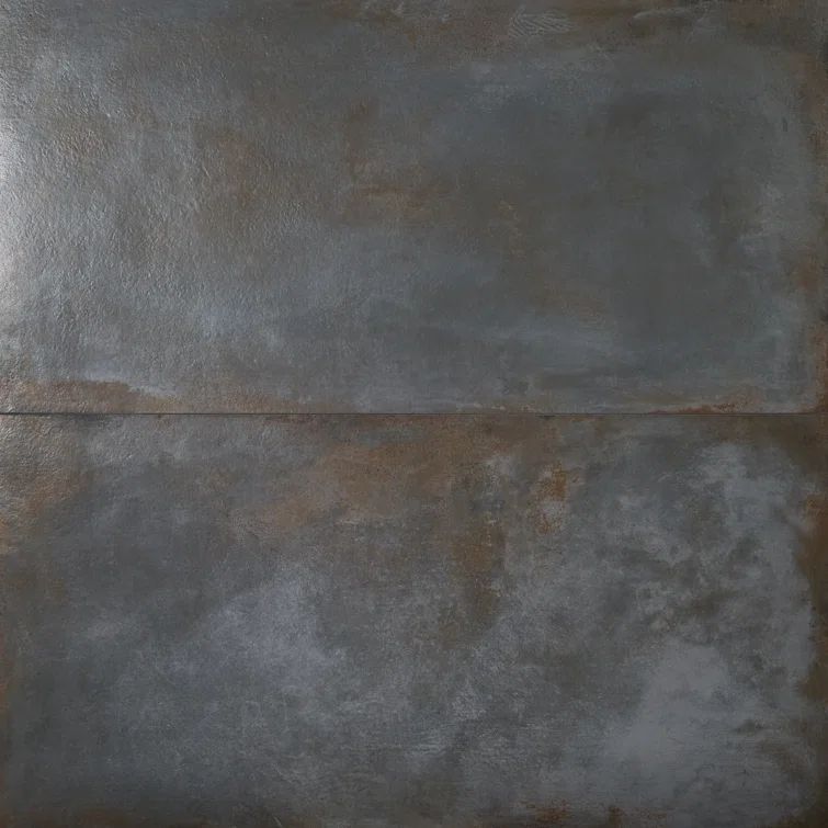 Angela Harris Black Matte Rectified Porcelain Floor and Wall Tile