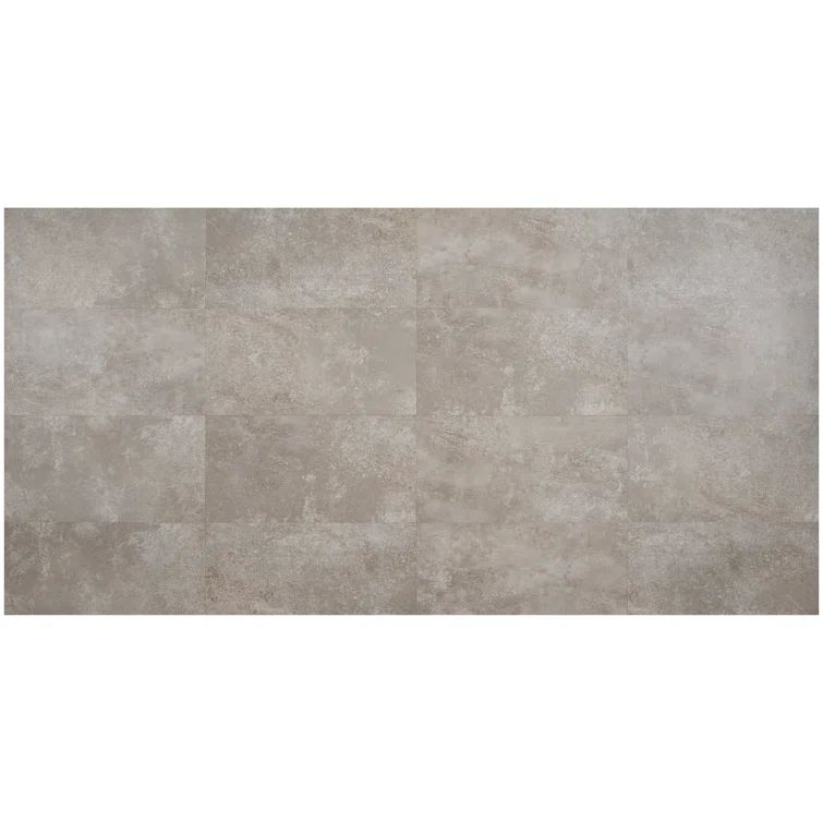 Mountain Dusk Gray Stone Look Large Format Vinyl Tile