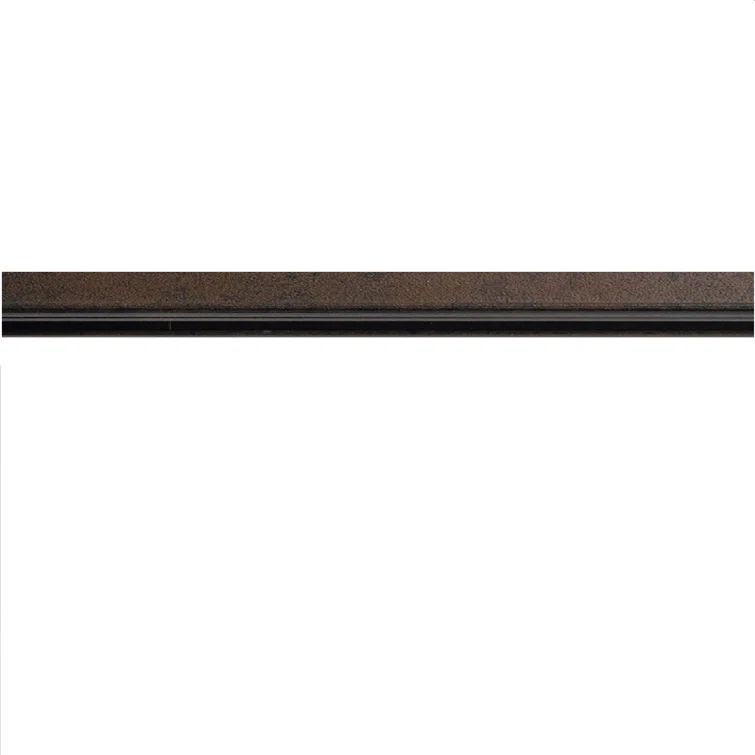 Rust Finish 48" Flexible Aluminum Track Extension Rod