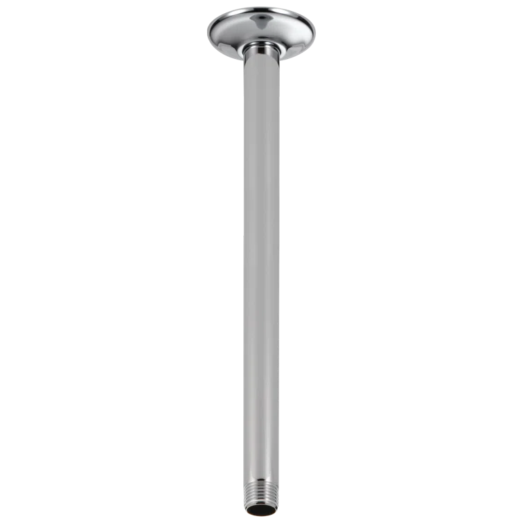 14-Inch Chrome Ceiling Mount Shower Arm with Ball Joint
