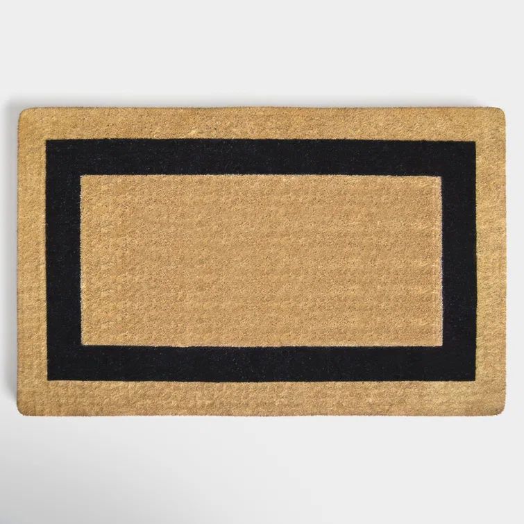 Personalized 30" x 48" Heavy-Duty Coir Outdoor Doormat