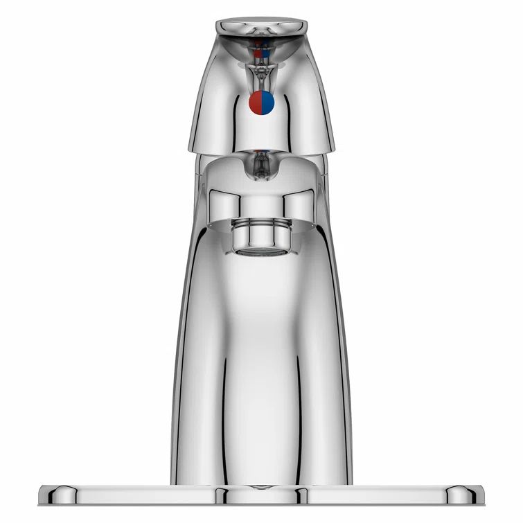 Polished Chrome High Arc Single Handle Bathroom Faucet