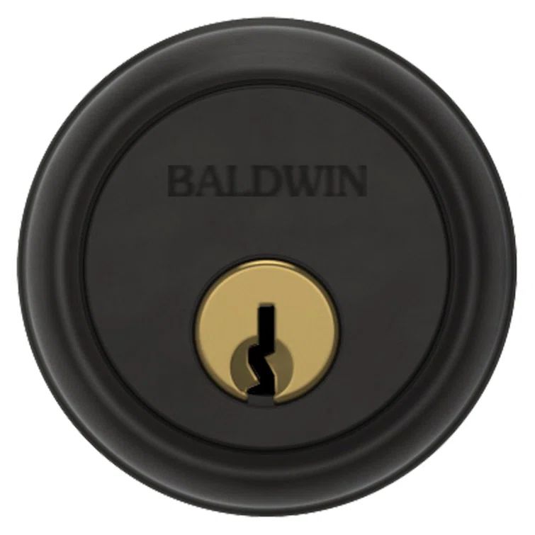 Oil Rubbed Bronze Traditional Single Cylinder Deadbolt