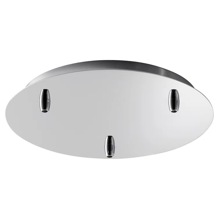 Polished Chrome Canopy Kit Pendant for Indoor/Outdoor Use