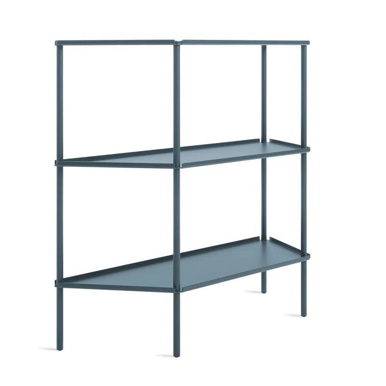 Marine Blue Adjustable Aluminum 38'' Wide Shelving Unit