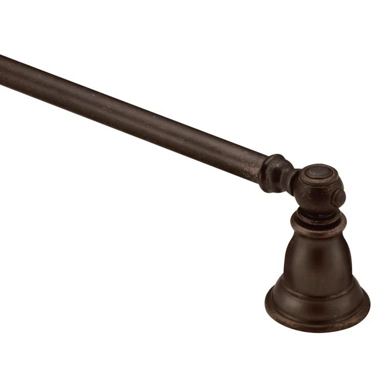 Oil Rubbed Bronze 24-Inch Wall Mounted Towel Bar