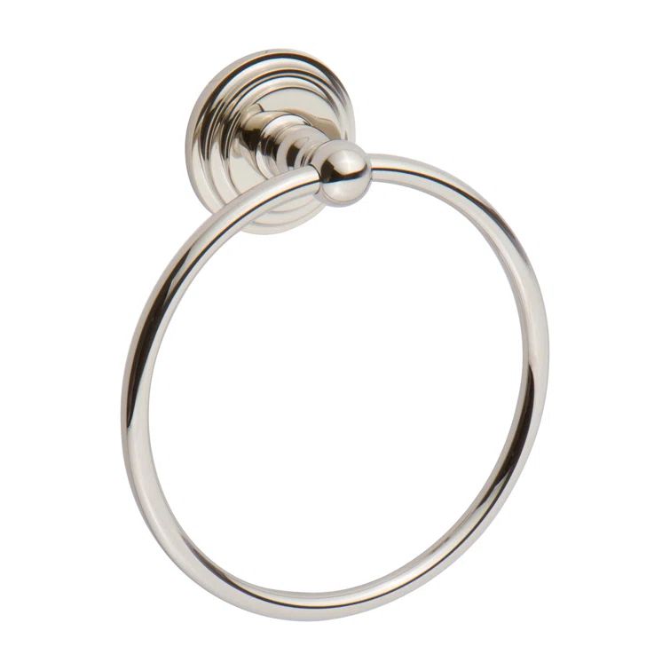 Polished Nickel Traditional Chelsea Towel Ring